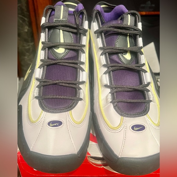 Nike Air Max Penny 2024 White/Lemon Twist Men Women Shoes - Picture 4 of 9